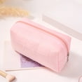 thumbnail image 1 of Bxaolu Makeup Bag Travel Toiletry Bag for Women, Small Cosmetic Bags Cute Soft Makeup Pouch for Purse Emergency Bag for Pencil Case Accessory Bag, Pink, 1 of 6