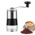 thumbnail image 1 of Bxaolu Manual Coffee Grinder For Espresso, French Press, Portable Mini Hand Coffee Grinder For Home Use and Camping Travel, Coffee Bean Grinders With Hand Crank, Silver, 1 of 9