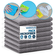 thumbnail image 1 of Bxaolu Microfiber Cleaning Cloths 5 Pack, Premium 12x 12 inch Microfiber Towel for Cars, Ultra Absorbent Car Washing Cloth, Lint Free Streak Free Wash Cloths for Car, Kitchen, and Window, 1 of 7