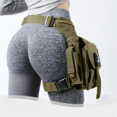 thumbnail image 1 of Bxaolu Motorcycle Leg Bag for Men Women Drop Leg Bags Thigh Bag Outdoor Cycling&nbsp;Pack Leg Harness Bag for Hiking Climbing Fishing Riding, Army Green, 1 of 6