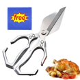 thumbnail image 1 of Bxaolu Multifunctional Heavy-Duty Kitchen Shears, 2025 New Kitchen Scissors for Food with Ergonomic Handle, Poultry Shears Food Scissors for Chicken Meat Seafood Bone Cutting (Silver), 1 of 9