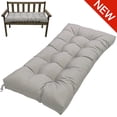 thumbnail image 1 of Bxaolu Outdoor Bench Cushion, 39.5x19.7 Inch, Waterproof Bench Cushion for Outdoor/Indoor Furniture, Tufted Patio Bench Seat Cushion, Fade Resistant Outdoor Cushions for Porch Swing Couch, 1 of 9