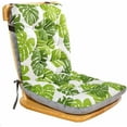 thumbnail image 1 of Bxaolu Outdoor/Indoor High Back Chair Cushions, Deep Seat Patio Cushion, Stuffed Rocking Chair Cushions with Ties, Style I, 1 of 8