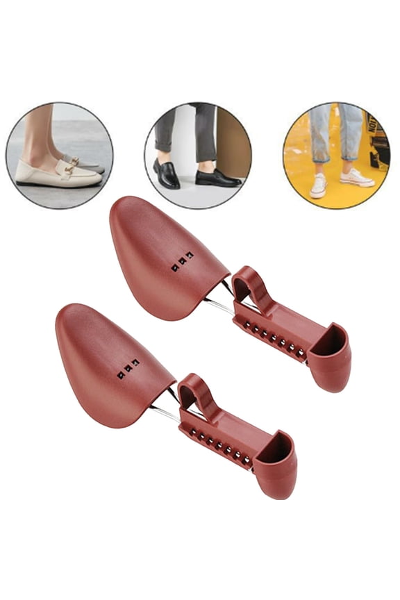 Women's Boots, Rust Resistant Shoe Stretcher, Adjustable, Single-Spring Design, Automatic Support, Red