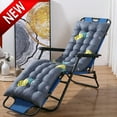 thumbnail image 1 of Bxaolu Patio Chaise Lounger Cushion,62in Lounge Chair Recliners Chair Cushions,Thicker Padded Chaise Lounger Swing Bench Cushion for Outdoor Indoor Home Office (Multicolor, 62" x 19"), 1 of 9