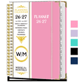 thumbnail image 1 of Bxaolu Planner 2027, Weekly and Monthly Calendar Planner Book with Tabs, Spiral Schedule Agenda A5 Notebook for Office, Work(Pink), 1 of 8