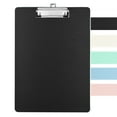 thumbnail image 1 of Bxaolu Plastic Clipboards, A4 Black Clip Board 8.5x11 for Men, Woman, Size 9" x 12.5" with Low Profile Clip, Home,Office Supply, Black, 1 of 9