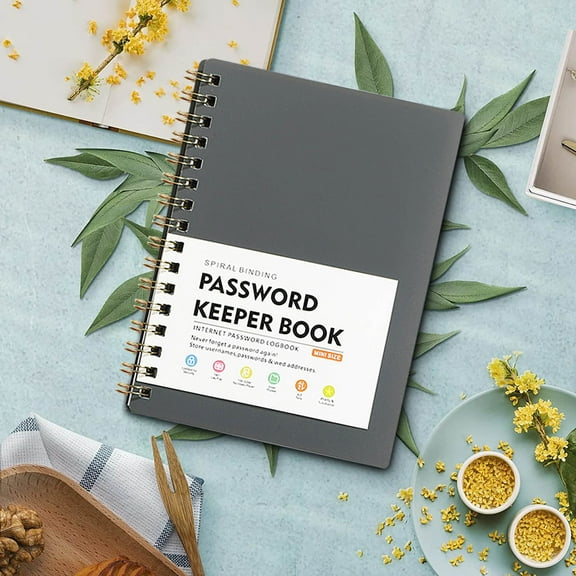 Bxaolu Pocket Small Notebook Journals for Women Men, 112 Pages Mini Notebooks for Work Travel, 4.25”x5.7” Small Pocket Notepad, Little Cute A6 Notebook for Note Taking, Gray