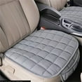 thumbnail image 1 of Bxaolu Seat Covers, 1 PC Car Seat Protector Cushion Pad with Storage Pocket, Breathable Anti-Slip Auto Front Seat Cover for Vehicle and Office (Gray, 18.9x20 Inch), 1 of 6