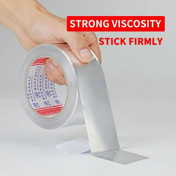 Bxaolu Self-Adhesive Aluminum Foil Kitchen Stove Sink Sticker - Premium PET Heat-Resistant Oil Proof Backsplash Wallpaper for Easy Cleaning and Maintenance