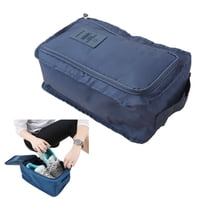 Bxaolu Shoe Bags for Travel Shoe Pouch Portable Large Shoes Storage Bag for Men Women Shoe Organizer Shoe Packing Cubes for Travel Gym Sport Must Have for Business Trip(Navy)