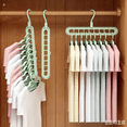 thumbnail image 1 of Bxaolu Space Saving Hangers 9-Hole Heavy Duty for Closet Organizers and Storage 3Pack, 360° Swivel Hook, Cascading Design for Wardrobe, Apartment, RV Storage, Home Essentials, 1 of 7
