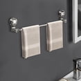 thumbnail image 1 of Bxaolu Suction Cup Towel Bar, Adjustable 39 Inches Adhesive Towel Holder for Bathroom, No Drill Wall Mounted Towel Rack, Towel Shelf for Kitchen, Toilet, Shower, Door, 1 of 8