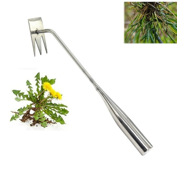Bxaolu Weed Puller Tool, Durable Garden Weed Pulling Tool, Portable Garden Weeder Tool for Vegetable Gardening Backyard Farm Planting Weeding