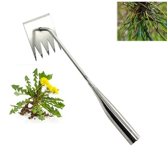Bxaolu Weed Puller Tool, Durable Garden Weed Pulling Tool, Portable Garden Weeder Tool for Vegetable Gardening Backyard Farm Planting Weeding