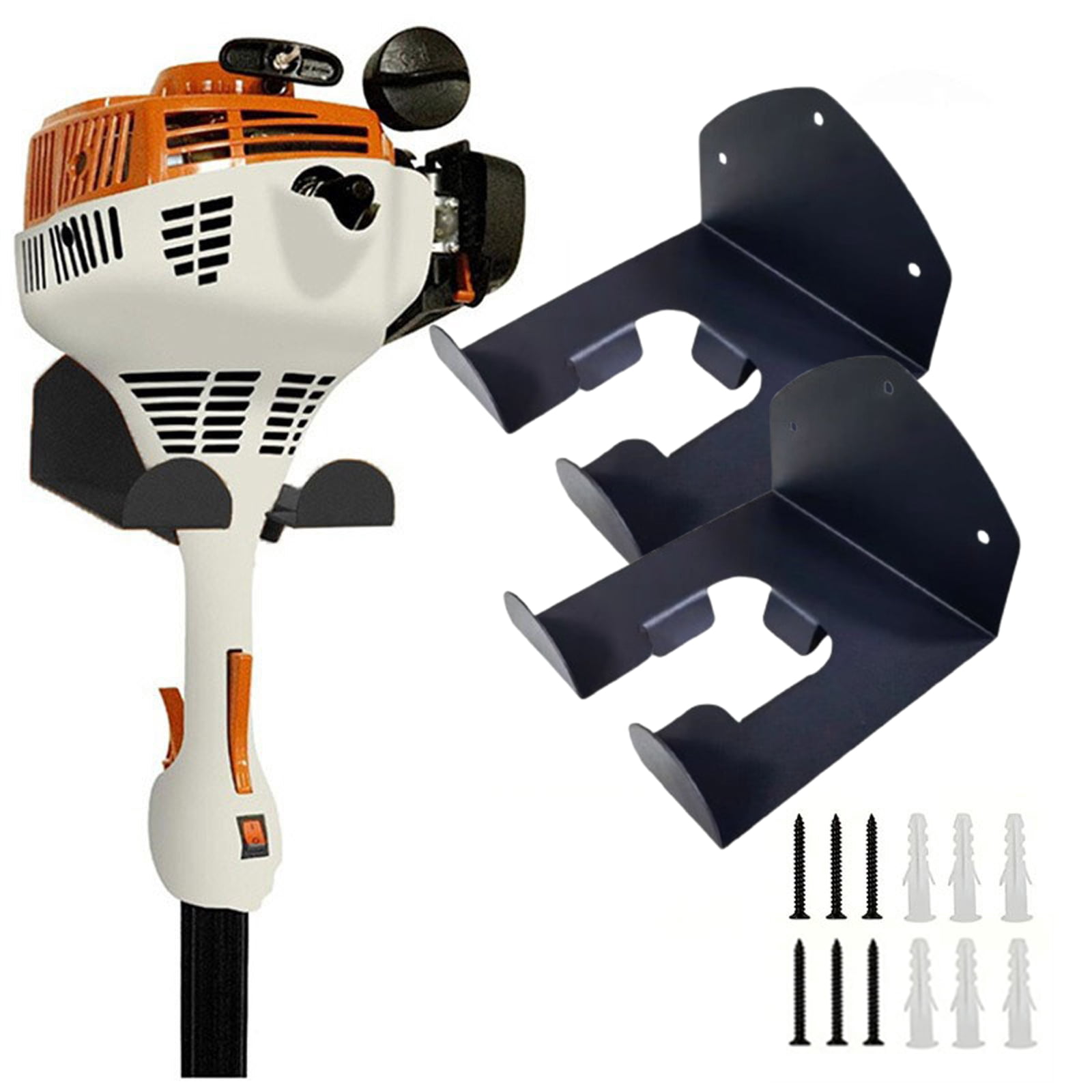 Wacker Tamper Rack Bxaolu Weed Wacker Wall Rack - Heavy Duty Garage Tool Organizer with ...
