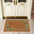 thumbnail image 1 of Bxaolu Welcome Doormat Outdoor Indoor Entrance Floral Door Mat Non Slip Entryway Front Back Door Floor Mat Inside Outside Washable Carpet Mat for Patio Hallway Porch, 19.6"x31.5", 1 of 7