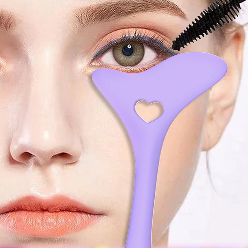 Bxingsfty Silicone Eyeliner Stencil Reusable Eye Makeup Aid Tool Face