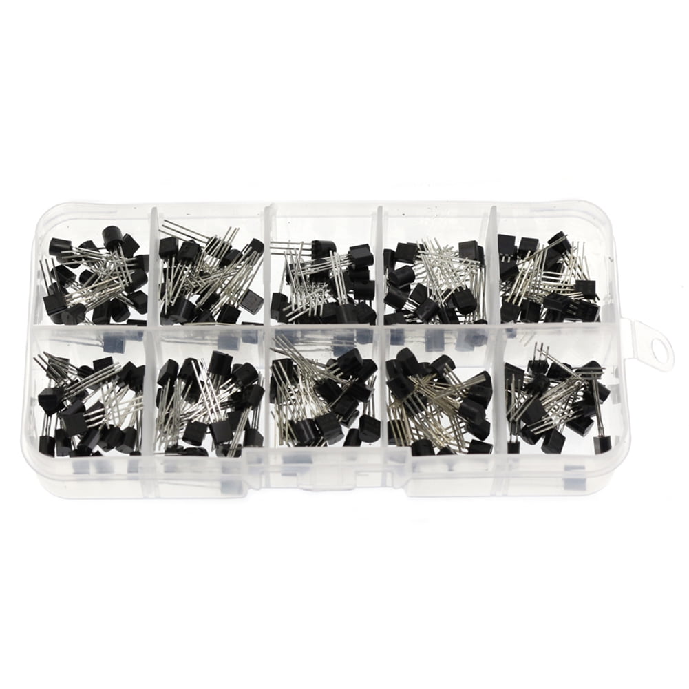 Bxingsftys 200pcs Transistor Assortment Kit BC327BC558 Diode Assort