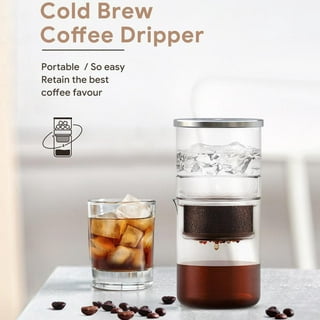 JOYDING 17.7 Luxury Ice Cold Brew Dripper Coffee Maker 600Ml (Gold)