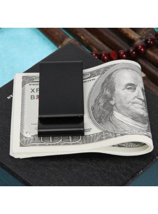 WalletGear Double-Sided Money Clip & Credit Card Holder