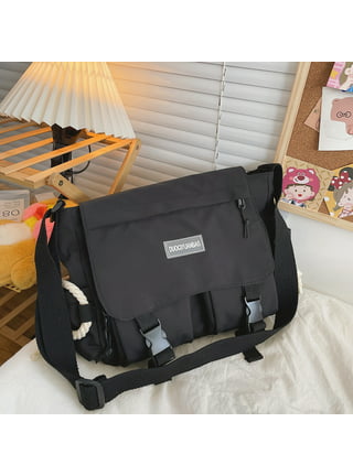 Laidan Preppy Style Kawaii Large Capacity Messenger Bag