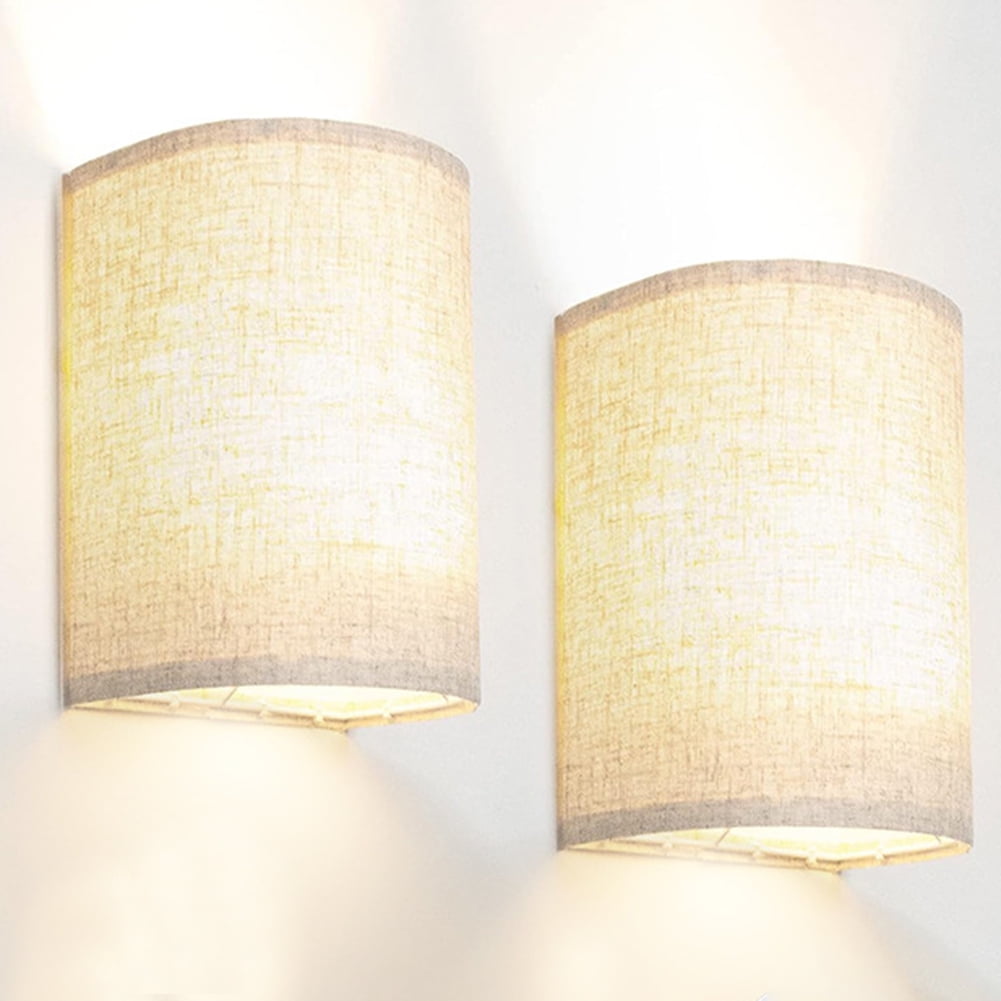 Bxingsftys LED Dimmable Wall Lamp Remote Control Wireless Wall Lamp for