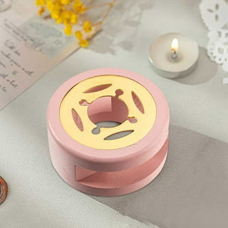 DIY Wax Furnace Stove Pot Wax Seal Warmer Kit Safe for Craft Supplies (Pink)