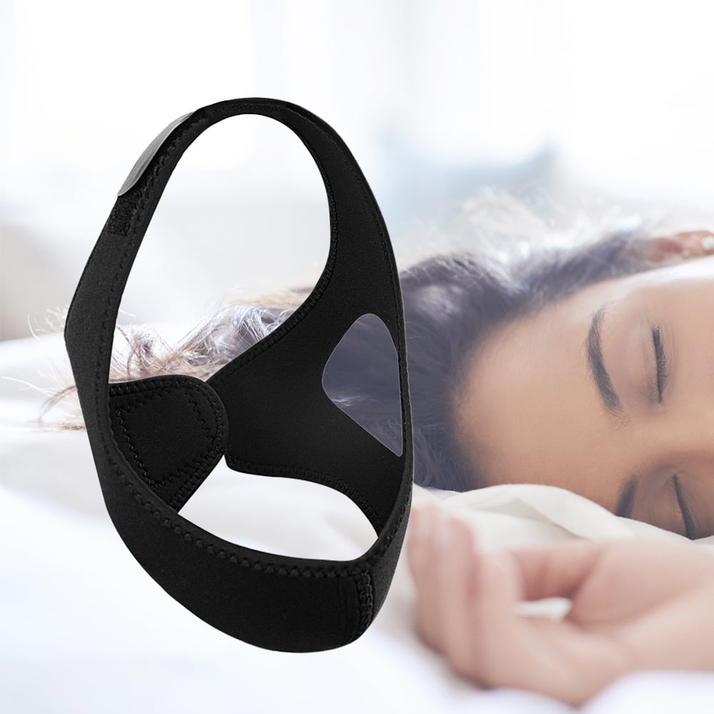 Bxingsftys Triangle Anti Snore Chin Strap Nose Breathing Anti Snoring