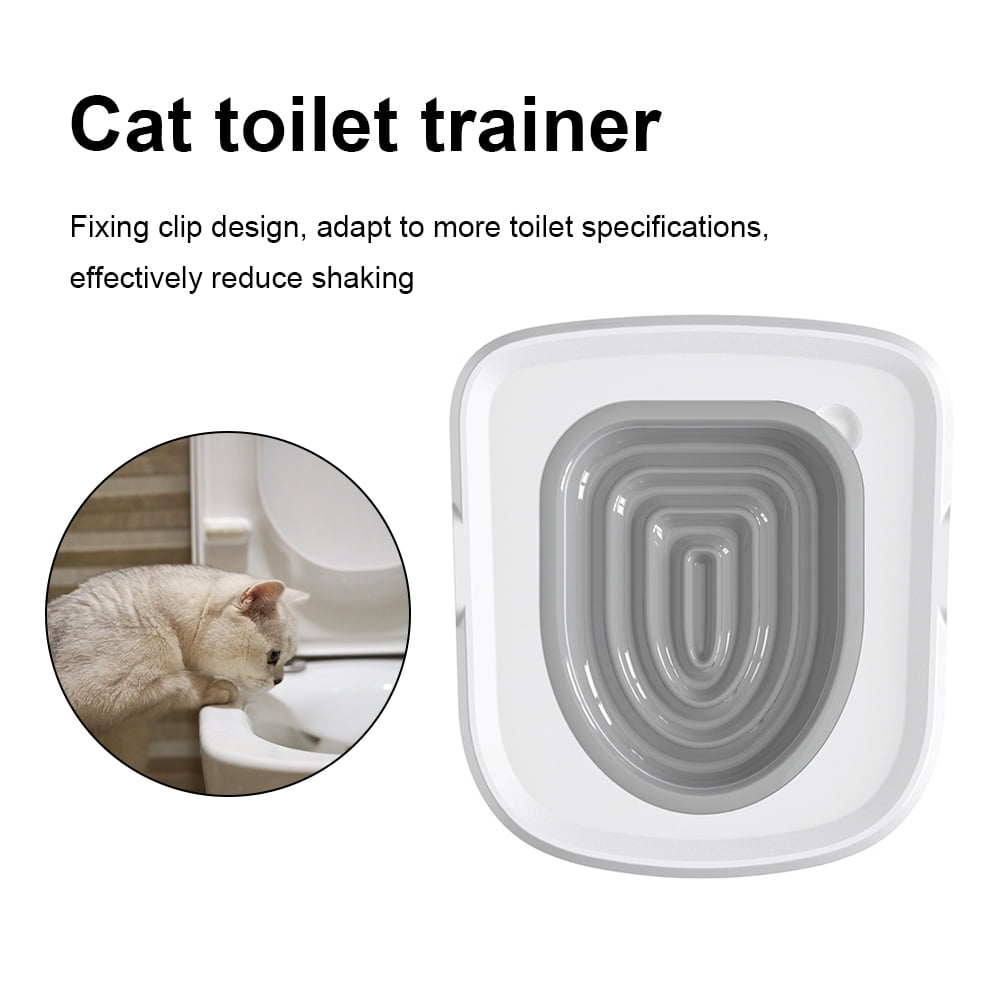 Bxingsftys Universal Cat Litter Box Mat Plastic Puppy Kitten WC Toilet