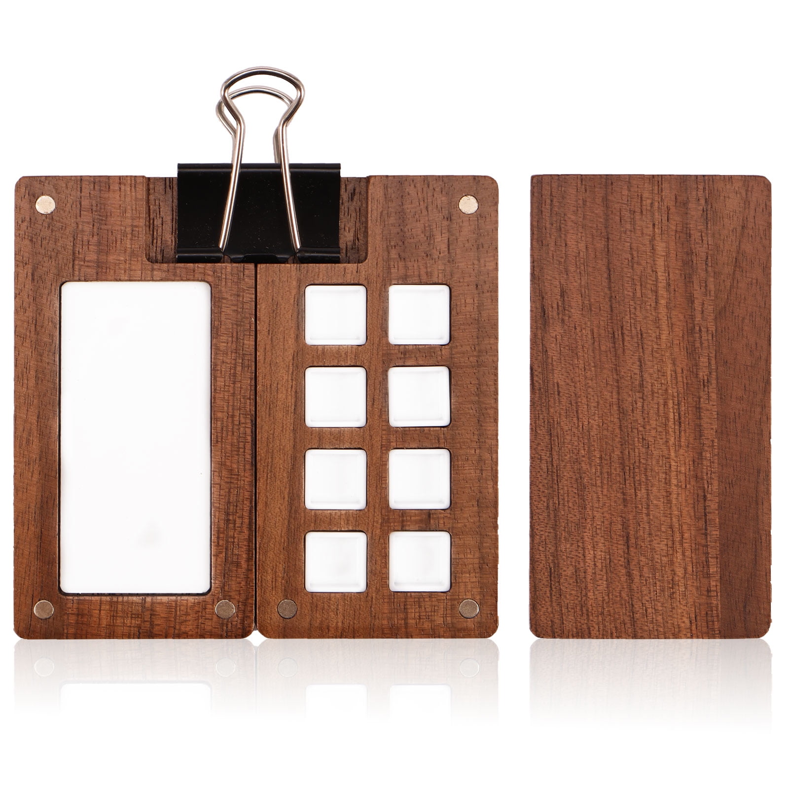 Bxmavoj Portable Sketchbook Palette,Mini Travel Paint Palette with Clip ...