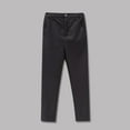 thumbnail image 1 of Bxsruta Boys' and Girls' Solid Color Suit Pants Daily Loose Pants Student Pants Black, 1 of 8