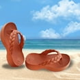 thumbnail image 1 of Bxsruta Braided Rope-Design Flip Flops with Arch Contour, Non-Slip Beach Sandals for Women's Summer Wardrobe Essentials, 1 of 7