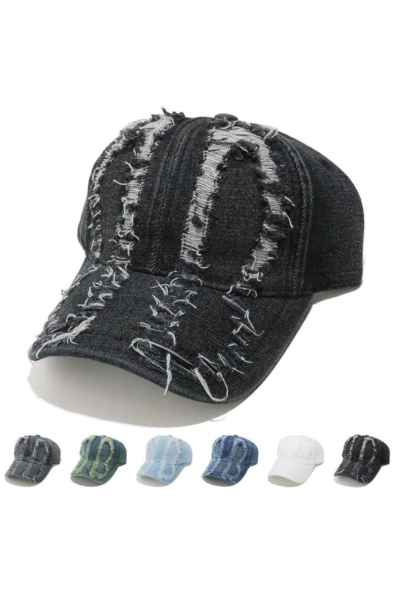 Children‘s Washable Rhinestone Baseball Cap Embroidered Heart Shaped Sun Hat for Toddlers Little Girls Adjustable Soft Casual Spring Summer