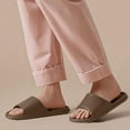 thumbnail image 1 of Bxsruta Contoured Memory Foam House Slippers, Unisex Orthopedic Indoor Slides with Arch Support & Non-Skid Base, 1 of 5