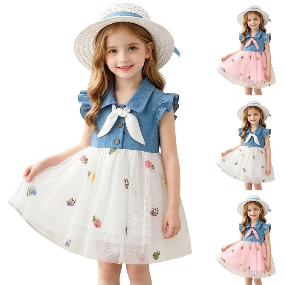 bxsruta-girls-fake-two-piece-spliced-casual-dress-with-ruffle-cap