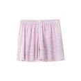 thumbnail image 1 of Bxsruta Girls Shorts, Mid Sized Children's Cotton and Linen Leggings for Summer Seamless Shorts for Boys and Girls Solid Color Thin Pants, Purple 3 Years, 1 of 6