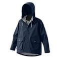 thumbnail image 1 of Bxsruta Jacket for Boys, Boy and Girl Solid Rain Outdoor Hooded Raincoat Windproof, 1 of 7