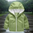 thumbnail image 1 of Bxsruta Jacket for Boys, Boys and Girls Waterproof Rain Jacket Windbreaker Coat Kids Raincoat Outerwear, 1 of 8