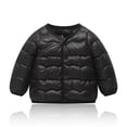 thumbnail image 1 of Bxsruta Jacket for Girls, Boys and Girls Fall and Winter Baby Solid Color Coat Small and Medium-sized Warm Coat, 1 of 5