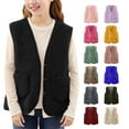 thumbnail image 1 of Bxsruta Girls' Boys' Fleece Vest Jacket, Ligntweight Sleeveless Mountain Fleece Vest Outwear, 1 of 7