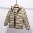 thumbnail image 1 of Bxsruta Jacket for Girls, Lightweight Kids' Down Jacket, Polyester-Filled Insulated Coat, 1 of 4