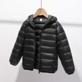 thumbnail image 1 of Bxsruta Jacket for Girls, Lightweight Kids' Down Jacket, Polyester-Filled Insulated Coat, 1 of 4