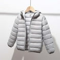 thumbnail image 1 of Bxsruta Jacket for Girls, Lightweight Kids' Down Jacket, Polyester-Filled Insulated Coat, 1 of 4