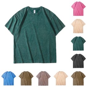 Bxsruta Men'S Loose-Fit Breathable Linen Short Sleeve T-Shirt for Casual Everyday Wear, S