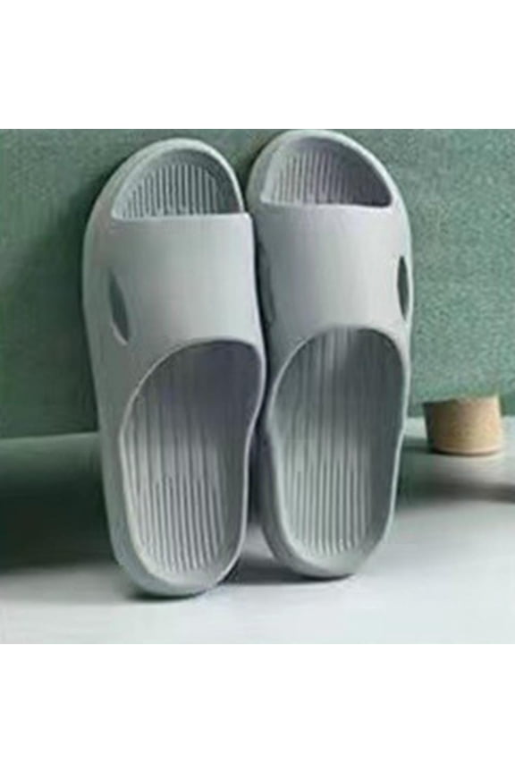 Men's Anti-Slip Quick-Dry Bath Slides with Ergonomic Design, Shower Sandals for Home/Gym Use with Textured Footbed
