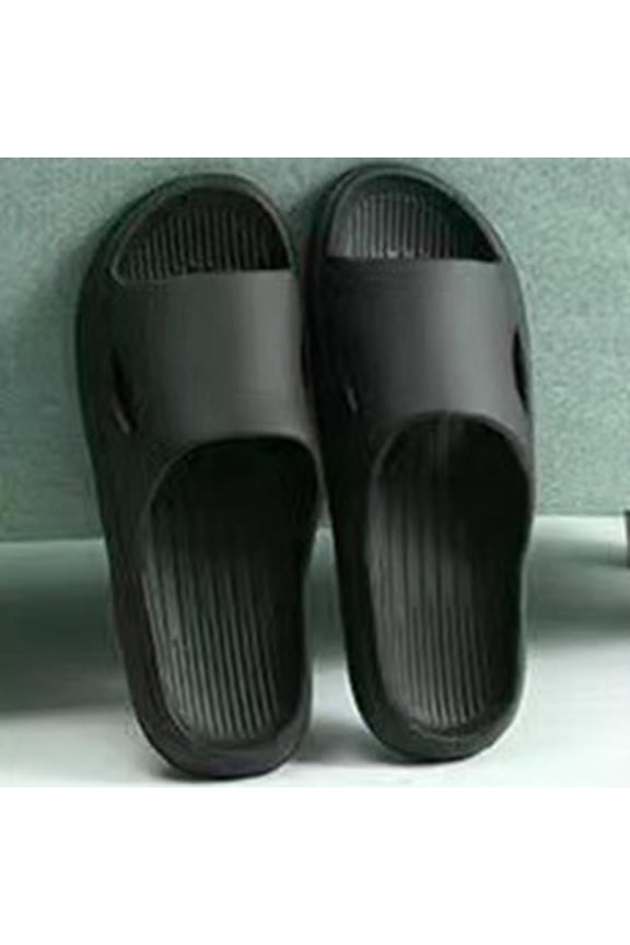 Men's Anti-Slip Quick-Dry Bath Slides with Ergonomic Design, Durable Shower Sandals for Home/Gym Use with Textured Footbed