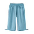 thumbnail image 1 of Bxsruta Pants for Kids, Children's Solid Casual Pants, 1 of 4