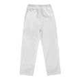 thumbnail image 1 of Bxsruta Pants for Kids, Unisex Stretch Fabric Casual Sport Pants, Loose Fit Everyday School Wear Comfortable Kids' Trousers, 1 of 4
