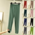 thumbnail image 1 of Bxsruta Plus Size Women's Drawstring Lounge Pants, Loose Fitting Home Sleepwear for Casual Comfort and Everyday Wear, 1 of 8